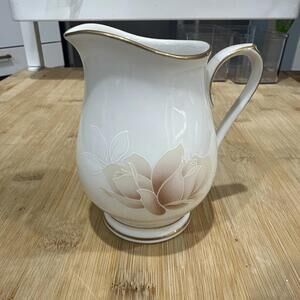 Noritake Devotion Ivory China Creamer 7271 Made in Japan Vintage *